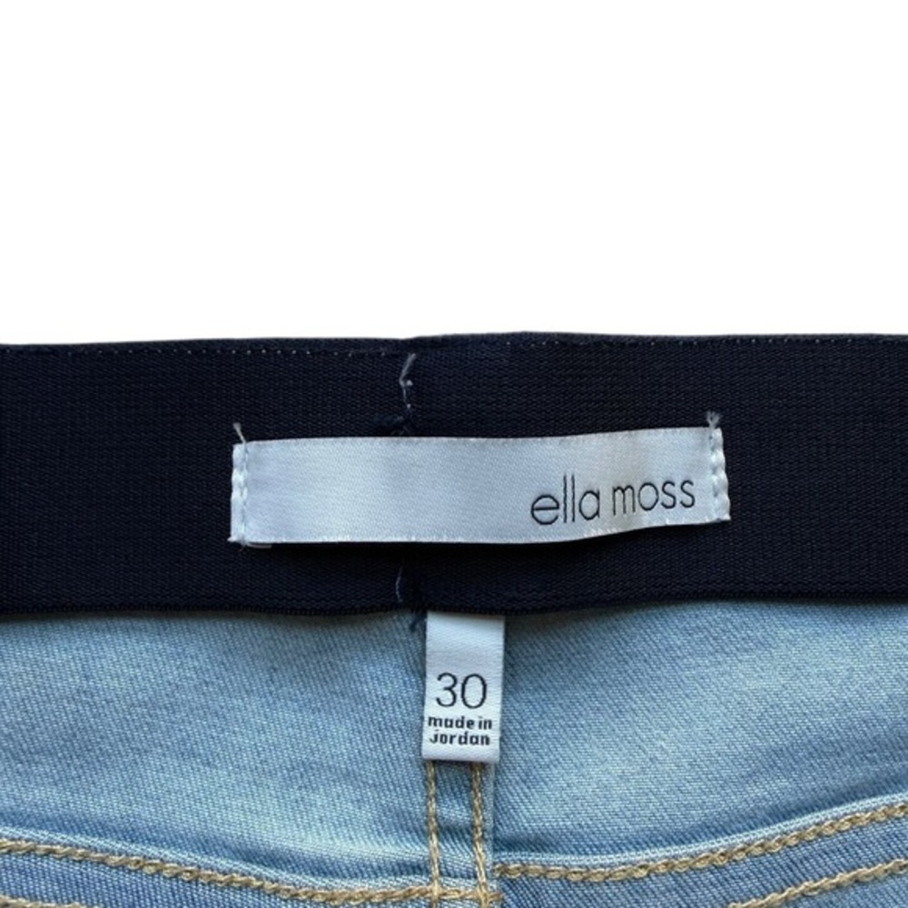 NWT Ella Moss Pull on Flare Bell Bottom Jeans Size 30 - Picture 7 of 9